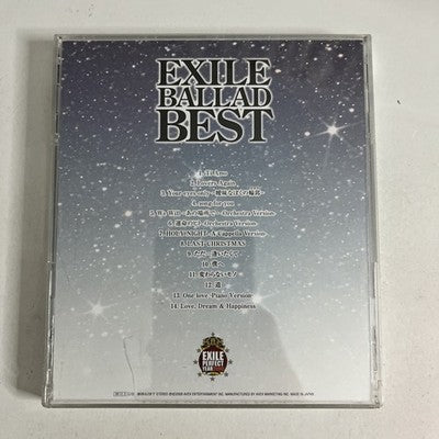 EXILE - Exile Ballad Best (CD, 2008) Japan RZCD-46090