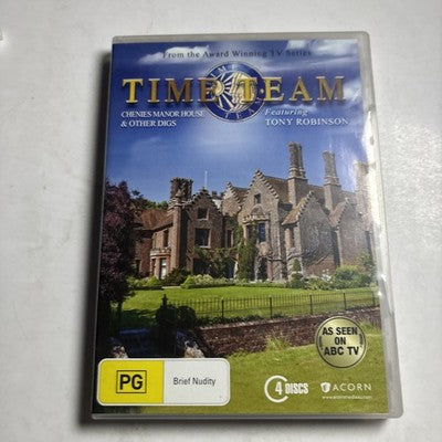 Time Team - Chenies Manor and Other Digs (DVD, 2012) Region 4 NEW