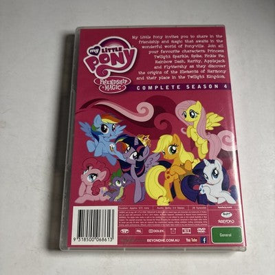 My Little Pony - Season 4 (DVD, 2014, 4-Disc) Region 4