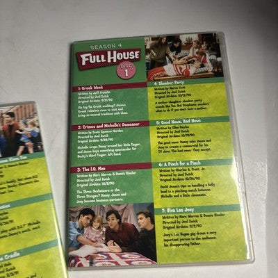 Full House - Season 4 (DVD, 1991) Region 1