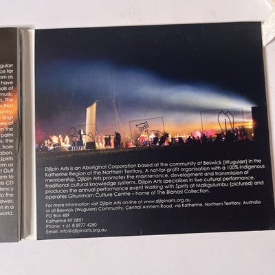 Muyngarnbi: Songs From Walking With Spirits (CD + DVD, 2007) Digipak