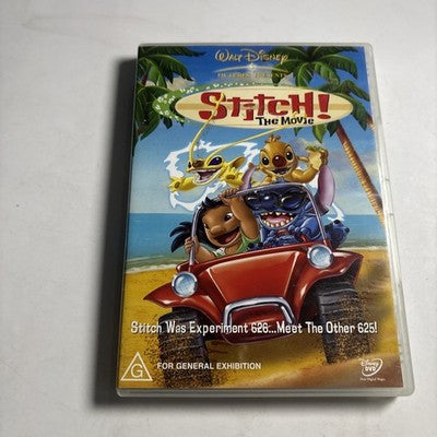 Stitch - The Movie (DVD, 2002) Region 4