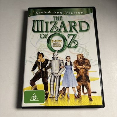 The Wizard of Oz - Sing-Along Version (DVD, 1939) Region 4