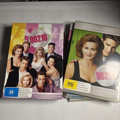 Beverly Hills 90210 : Season 3 (DVD, 1990) Tori Spelling, Luke Perry Region 4