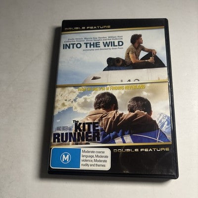 Into the Wild / Kite Runner (DVD, 2007) Region 4