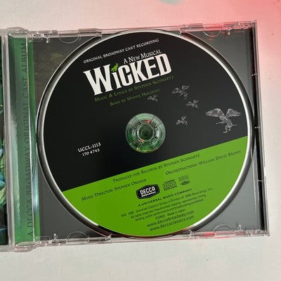 劇団四季 – Wicked (Shiki Theatre Company Cast Recording) (CD, 2007) Japan Obi