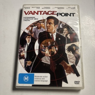 Vantage Point (DVD, 2008) Dennis Quaid, William Hurt Region 4