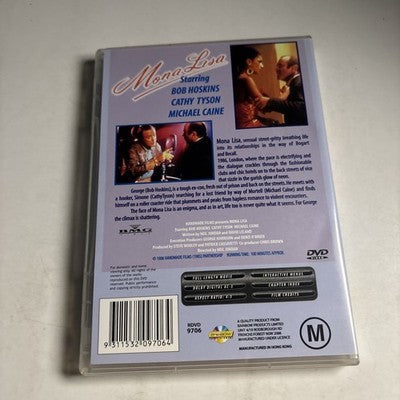 Mona Lisa (DVD, 1986) Bob Hoskins, Michael Caine All Regions NEW