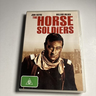 The Horse Soldiers (DVD, 1959) John Wayne Region 4