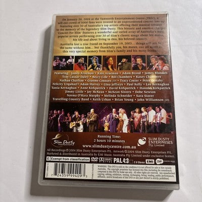 Concert For Slim (DVD, 2004) Slim Dusty All Regions
