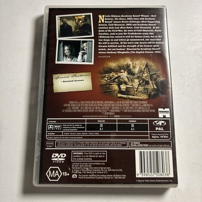 Cold Mountain (DVD, 2003) Nicole Kidman, Jude Law Region 4