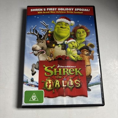 Shrek the Halls (DVD, 2007) Region 4