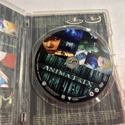 Animatrix (DVD, 2003) Keanu Reeves, Carrie-Anne Moss Region 4