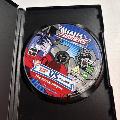 Transformers Animated - The Battle Begins (DVD, 2008) Region 2