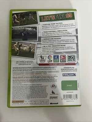 FIFA 09  Microsoft XBOX 360 PAL Game