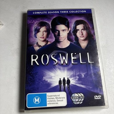 Roswell : Season 3 (DVD, 2001) Region 4