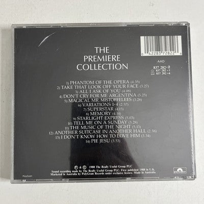 The Premiere Collection - The Best Of Andrew Lloyd Webber (CD, 1988)