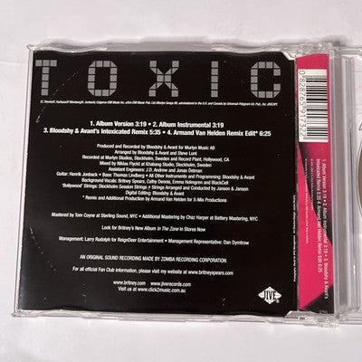 Britney Spears – Toxic (CD, 2004) Australia 82876-59173-2