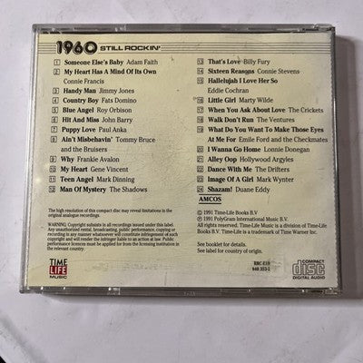 Various – The Rock 'n' Roll Era - 1960 Still Rockin' (CD, 1991) RRC-E19