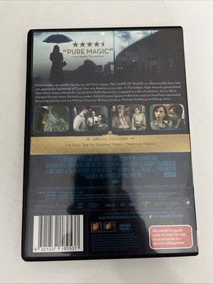 The Shape of Water (DVD, 2017) Guillermo del Toro Film Region 4