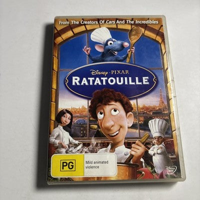 Ratatouille (DVD, 2007) Disney Region 4