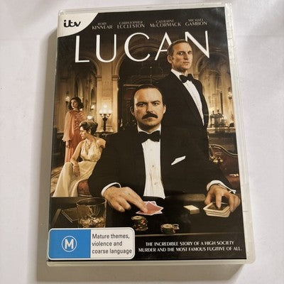 Lucan (DVD, 2013) Rory Kinnear, Christopher Eccleston Region 4 NEW