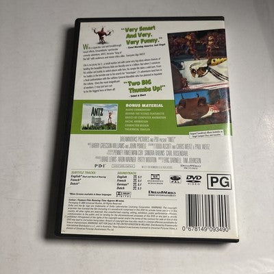 Antz (DVD, 1998) Sylvester Stallone, Woody Allen, Anne Bancroft Region 4