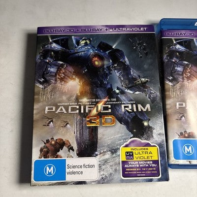 Pacific Rim 3D (Blu-ray 3D, 2013) Burn Gorman, Mana Ashida, Idris Elba Region B