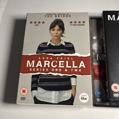 Marcella: Series 1 & 2 (DVD, 2018, 5-Disc Set) Region 2