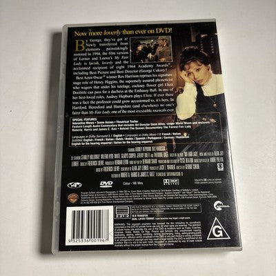 My Fair Lady (DVD, 1964) Audrey Hepburn Region 4 NEW