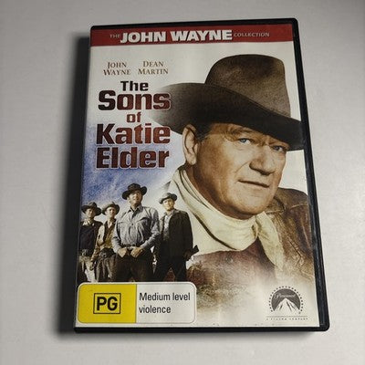 The Sons of Katie Elder (DVD, 1965) John Wayne Region 4 NEW