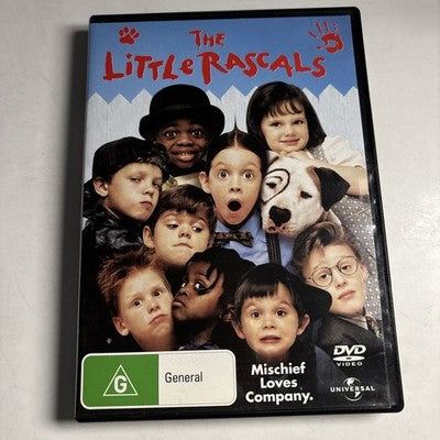The Little Rascals (DVD, 1994) Kevin Jamal Woods, Zachary Mabry, Region 4,2