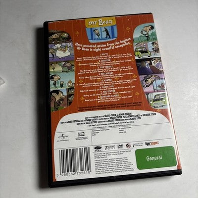 Mr Bean : The Animated Series Number 5 (DVD) Rowan Atkinson Region 4 &2