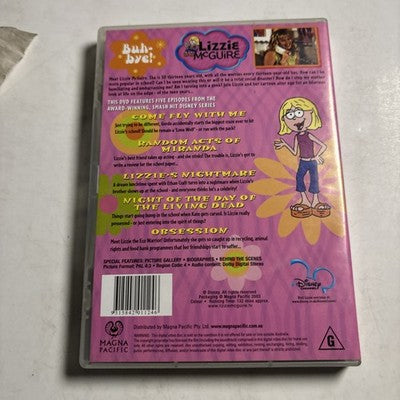Lizzie Mcguire - Come Fly with Me : Vol 3 (DVD, 2002) Region 4