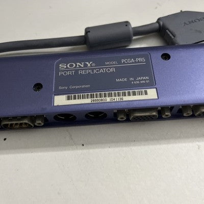 Sony VAIO Port Replicator PCGA-PR5 for PCG-505V/CBX,505V/CBP,505V/ABX,505V,505SX