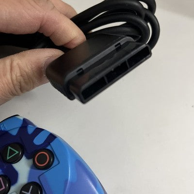 Hori Analog Sindou Pad 2 Controller Blue Camoflage for Sony PlayStation 1 & 2