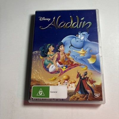 Aladdin (DVD, 1992) Robin Williams, Jennifer Darling Disney Region 4 NEW