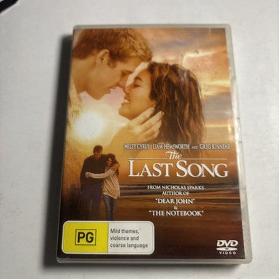 The Last Song (DVD, 2010) Miley Cyrus, Liam Hemsworth Region 4
