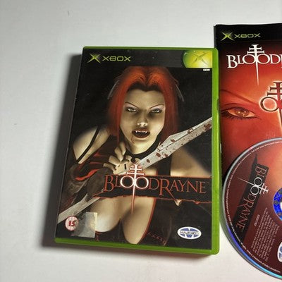Bloodrayne Xbox Original Manual PAL