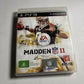 Madden NFL 11 for Sony PS3 / PlayStation 3 With Manual
