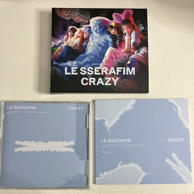 Le Sserafim – Crazy (CD, 2024) Limited Edition A Japan TYCT-39253