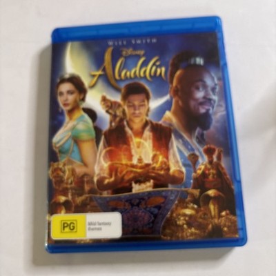 Aladdin  (Blu-ray, 2019) Will Smith All Regions