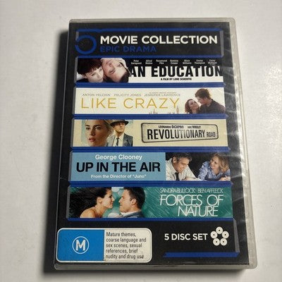 An Education / Like Crazy / Revolutionary Rd / Up in the Air / Forces Nature DVD
