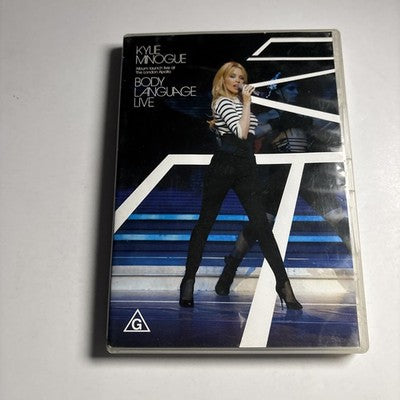 Kylie Minogue - Body Language Live - London Apollo (DVD, 2004) Region 4,2
