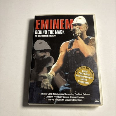 Eminem - Behind the Mask - The Unauthorised Biography (DVD, 2000) All Regions