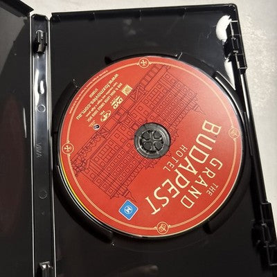 The Grand Budapest Hotel (DVD, 2013) Bill Murray, Ralph Fiennes Region 4