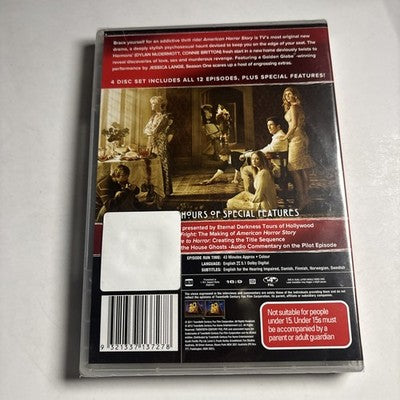 American Horror Story : Season 1 (DVD, 2011) Region 4 *New Sealed*