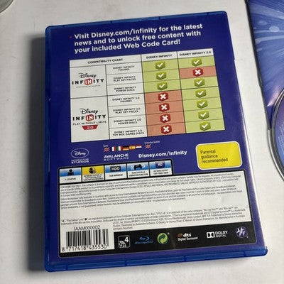 Disney Infinity 2.0 Game PS4 PlayStation 4 Complete With Manual