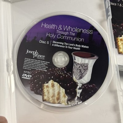 Joseph Prince: Health & Wholeness Through The Holy Communion DVD All Regions