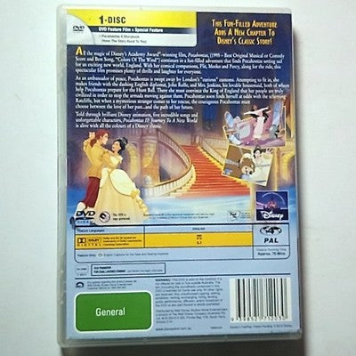 Pocahontas 2 - Journey to a New World (DVD, 1998) Region 4